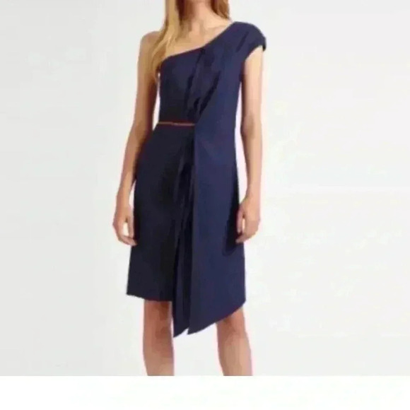 Anthropologie Dresses & Skirts - Sachin + Babi Athena One Shoulder Dress Size 4